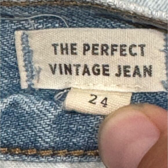 Madewell The Perfect Vintage Jeans Light Wash Women’s 24 - Picture 4 of 7
